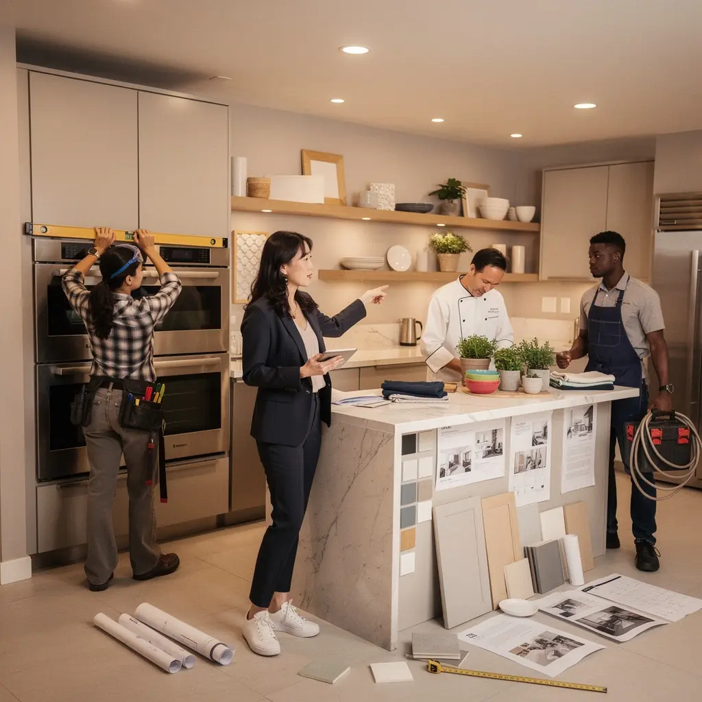 Спальня с минималистичным дизайном и успокаивающей цветовой палитрой