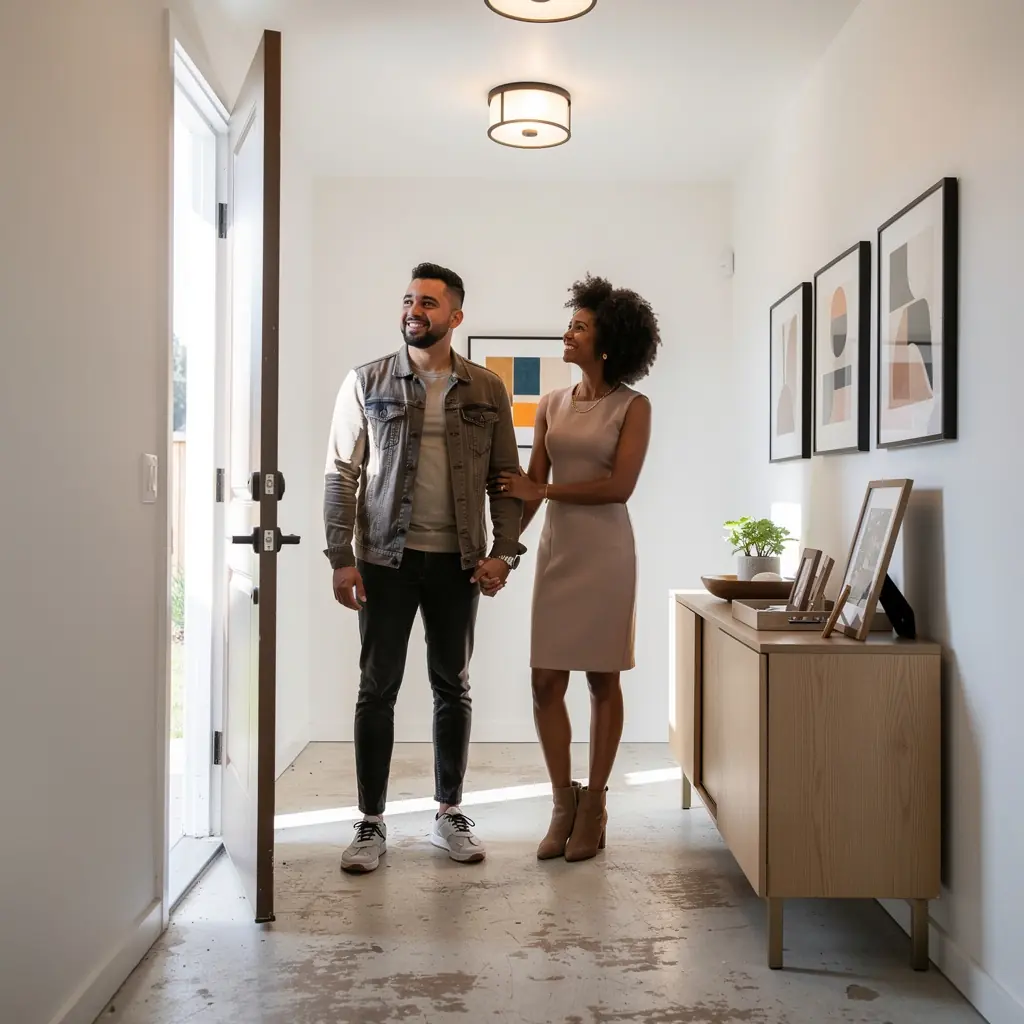 Рабочий кабинет с эргономичной мебелью и организованным пространством